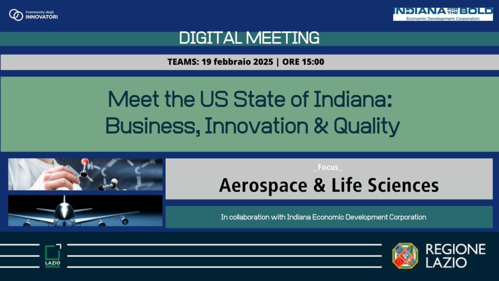 LAZIO ECONOMY - Meet the US State of Indiana
